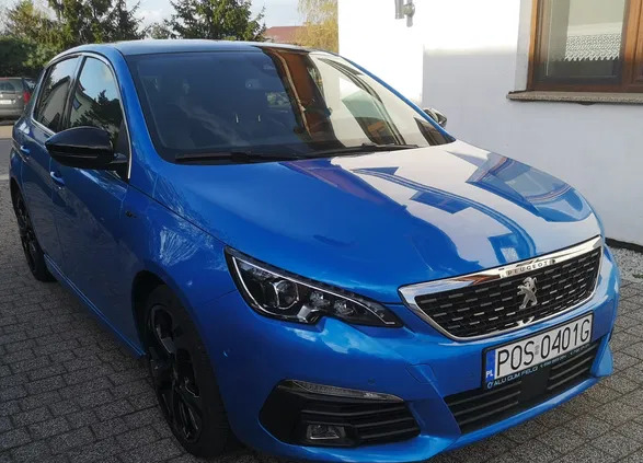 wielkopolskie Peugeot 308 cena 75900 przebieg: 49000, rok produkcji 2020 z Odolanów